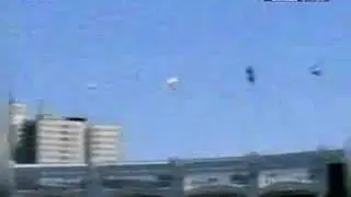Vladimir Guerrero 370 foot long toss at Yankee Stadium