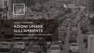 Azioni umane sull’ambiente. L’inquinamento atmosferico nelle aree urbane - Grazia Ghermandi