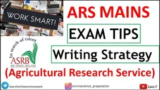 🔴ARS MAINS Exam Writing Strategy