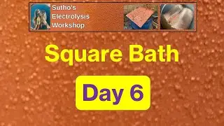 Electrolysis Experiment Copper Sulphate Method - Day 6 - Why do I use this simple method