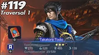 Random Warriors Abyss #119: Traversal 1. Takatora Todo.