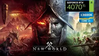 New World Benchmark in 1080p and 1440p Minimum and Maximum Settings| RTX 4070ti | i5 13600k