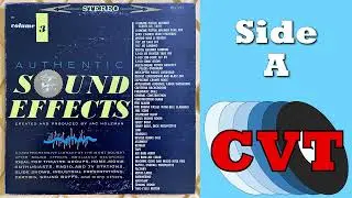 Authentic Sound Effects, Volume 3, Side A - Elektra Records