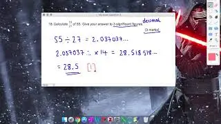 What working out do I need to show for maths questions?
