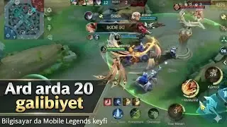 SIFIRDAN HESAP A&Ccedil;IP PC DEN MOBİLE LEGENDS OYNAMAK #Mobilelegends #MLBB #viral 