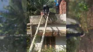 Ramp work on house #construction #work #ytshorts #trending #mostpopularvideo #youtub