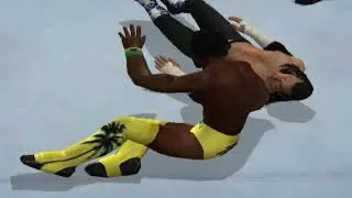 WWE Smackdown vs Raw 2010 - Геймплей на PS2 - Кофи Кингстон против Мэтта Харди