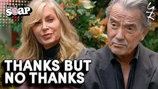 Ashley Thanks Victor Before Warning Him | The Young And The Restless (Eric Braeden, Eileen Davidson)