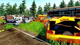 Выживание в постапокалиптическом мире | Геймплей Zompiercer | Часть 6