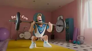 Animating Rex at the Gym 💪 | Blender Studio Character animation