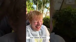 Ed Sheeran in India