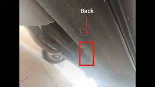 Lifting points for oem jack Nissan Qashqai j11