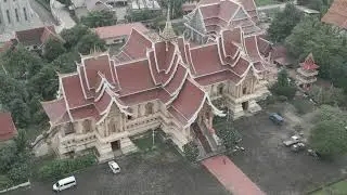 Wat That Luang Tai Panorama of site