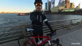 A cold morning ride summarized.