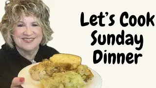 Cozy Sunday Dinner | Lemon Rosemary Chicken with Roasted Potatoes