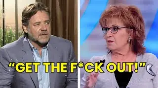 Russell Crowe DESTROYS Joy Behar on Live TV &mdash; The Most Brutal Interview Ever!