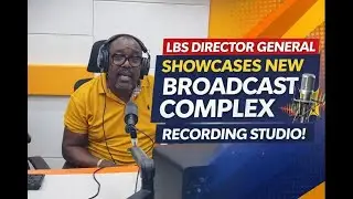 LBS Director General Showcase new broadcast complex recording studio  - THE SWEET LAND OF LIBERTY