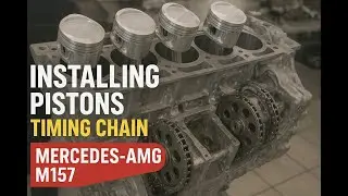 Mercedes-AMG M157 Engine Build l Part 2&ndash; Piston Installation & Timing Chain Setup