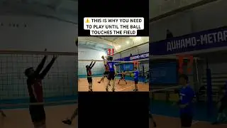 The volleyball player will understand...🧐😮 #vollyballtournament #volleyball