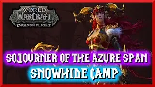 Snowhide Camp - Sojourner Of The Azure Span - World of Warcraft : Dragonflight