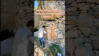 Hidden Shepherds stone house in mountain village #explore #mountains
