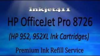 HP OfficeJet Pro 8726 Printer Ink Refill