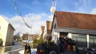 Narrenbaumstellen 2018