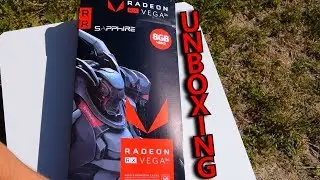 Sapphire AMD Radeon RX VEGA 56 8GB HBM2 [ UNBOXING ]
