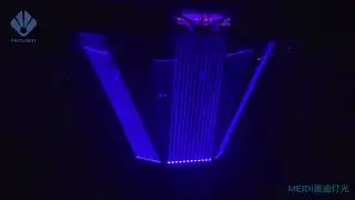 Production for 12 LED Scan Beam Bar Light with Tilt Movement.