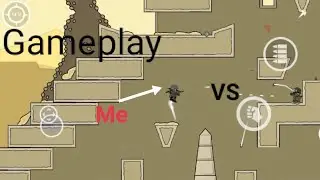 MiniMilitia Doodle army 2 gameplay in hindi  #allinchannel #Deadly_gamer48