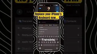 Replace your iPhone&rsquo;s keyboard now&hellip;👇