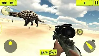 New Levels! Dino hunting Real sniper shooting 3D game 2021 ( Android,Ios Gameplay) #1