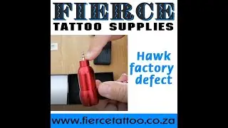 Fierce Tattoo Supplies - hawk factory defect