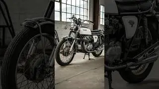 White Honda CB750 Four (1969) Restoration 😍😍 #bike #restoration #ai #asmr