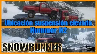 SNOWRUNNER | Suspensi&oacute;n elevada Hummer H2