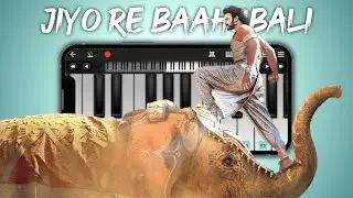 JIYO RE BAAHUBALI || WALL BAND COVER || piano + drumming ||  #baahubali2song #piano #walkband ||