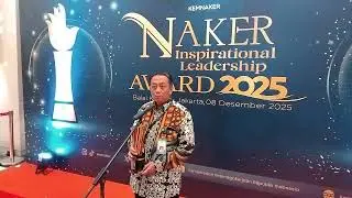 Kepala Disnakertrans Kaltim, H. Rozani Erawadi Raih &ldquo;Naker Inspirational Leadership Awards 2025&rdquo;