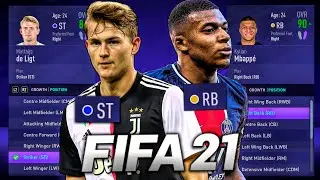 I Trained Players To WEIRDEST Positions In FIFA 21 Career Mode!