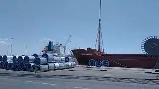 Current Case of cargo unloading