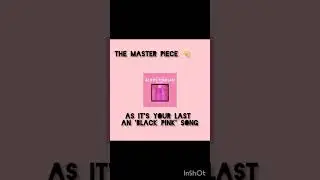 the song writer v/s the master piece ✨# black pink # blink # Lisa #lalisa #k pop # shorts#ytshorts