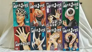 Unboxing Parasyte Complete Manga Series