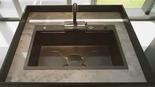 🔝Innovative Channel-Flow Guidance Design + TOP DRAIN Control! #KitchenTech #SmartHome #BL5.0 Sink