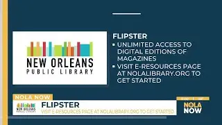 New Orleans Public Library announces upcoming events, November books of the month