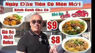 Bánh Bao Cả Cần ! ON SALE Quá rẻ $9 Bánh Canh Chả cá-$8 Tô Hoành thánh lá 🤙