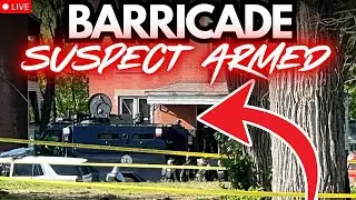 SWAT STANDOFF!! St Louis. ARMED SUSPECT!! Police. 4 DEAD! Missouri. LIVE.