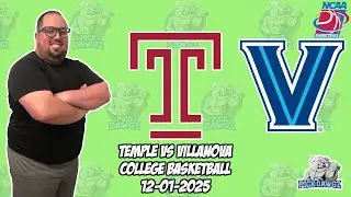 Temple vs Villanova 12/1/25 Free College Basketball Picks and Predictions | NCAAB Pick