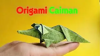 Easy Origami Croc (Caiman) for Beginners | Step-by-Step