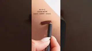 Swatching MAC &ldquo;Costa Riche&rdquo; eyeliner #costariche #macmakeup