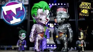 DISSECTING BATMAN AND JOKER!  | Mighty Jaxx 4D XXRAY figures