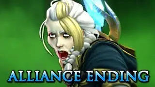Alliance Ending: Anduin Takes Saurfang Alive - The Siege of Lordaeron (WOW BFA)